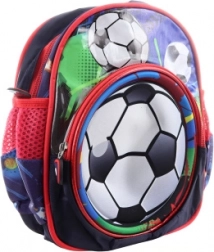 Kinder Stoffrucksack mit Fußballmotiv 22 × 25 × 8 cm