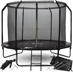 Gartentrampolin SKYFLYER 304 cm mit Sicherheitsnetz und Leiter