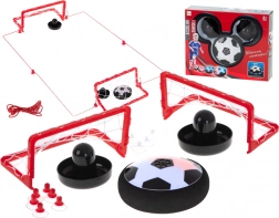 Schwebender Fußball-Hoverball mit Toren – Tisch-Airhockey-Set