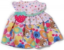 Baby born Kleid mit Obstmotiv für Puppen 43 cm