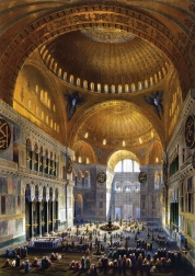 Puzzle Art Puzzle Erstes Gebet in der Hagia-Sophia-Moschee 1000 Teile