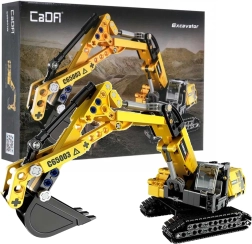CaDA großer Bagger aus Bausteinen, 467 Teile