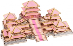 Woodcraft Holz-3D-Puzzle Epang Palace