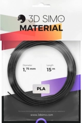 PLA-Filament Pro für 3D-Stift und 3D-Druck – Set 1,75 mm, 15 m (schwarz, gold, silber)