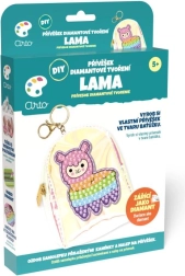 Arto diy anhänger mit diamantgestaltung – lama
