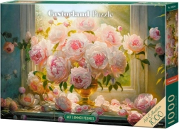 Puzzle Sommer-Pfingstrosen 1000 Teile – Castorland Art Collection