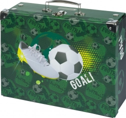 Faltbarer Schulkoffer mit Fußballmotiv BAAGL