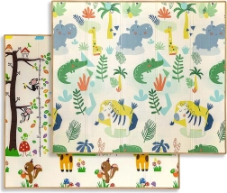 Milly Mally faltbare Schaumstoffmatte Play savanna and tree t1