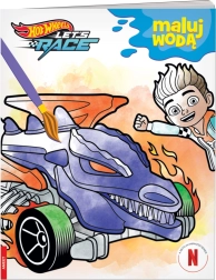 Hot Wheels Malen mit Wasser – Ausmalbuch für Kinder