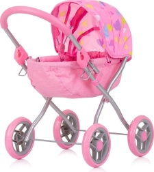 Tiefer Puppenwagen Daisy Hearts Chipolino