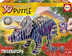 3D-Puzzle Triceratops 67 Teile