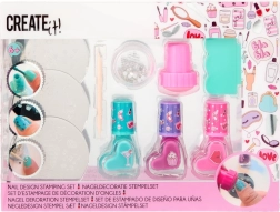 Nagelstempel-Set mit Schablonen