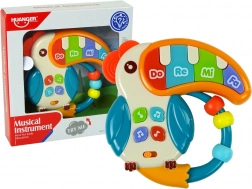 Musik-Klavier Papagei Klänge Lichter Perlen