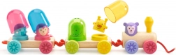 Bunter Holzzug Djeco Rainbow