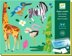 Kreativset zum Marmorieren DJECO – Tiere
