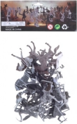 Ritter im Beutel – Kunststoff-Set mit Rittern und Pferden