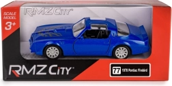 Metallmodell RMZ City PONTIAC Firebird 1978 1:32 blau