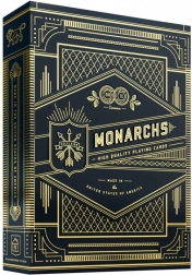 Monarchs Spielkarten Schwarz