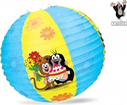 Papier-Lampion mit dem KLEINEN MAULWURF 30 cm