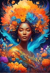 Puzzle Blumenpower 1000 Teile