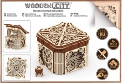 Mechanisches Holzpuzzle Geheimnisvolle Schatulle