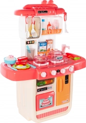 große rosa Kinderküche mit Sound