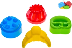 Sandförmchen – Kuchenformen 10–12 cm, Set mit 4 Stück