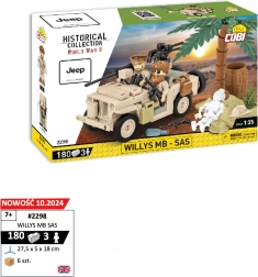 COBI Bausatz HC WWII – Willys MB SAS 1:35