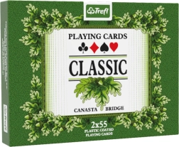 Trefl Klassische Spielkarten Classic 2 x 55
