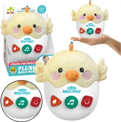 Interaktives schwankendes Küken mit Lichtern und Geräuschen gelb