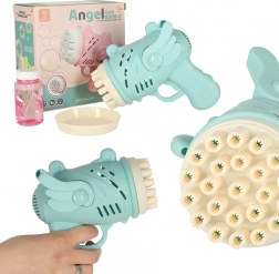 Blasenpistole mit Flügeln Blau