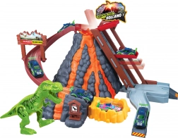 Autorennbahn Vulkan mit farbwechselndem Auto