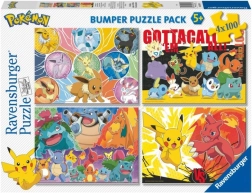 Pokémon-Puzzle 4x100 Teile