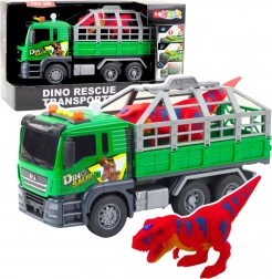 Dinosaurier-Transport-LKW mit Licht und Sound 1:10 – grün