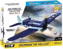 Bausatz Flugzeug GRUMMAN F6F HELLCAT 1:48 (235 Teile)