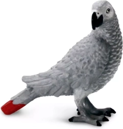Safari Ltd. Figur Papagei grau – 1 Stück