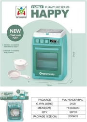 Kinderspielherd mit Backofen mit Effekten 14 cm