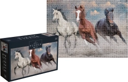 Puzzle Wild Horses: Drei wilde Pferde 1000 Teile
