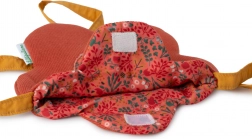 Blumenförmige Tasche mit Puppe Adele von Lilliputiens