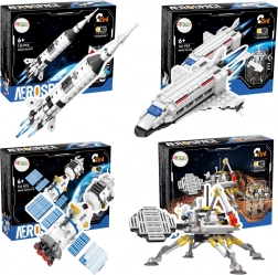 Baukasten Aerospace 2-in-1 – Marslander und Weltraumroboter, 146 Teile