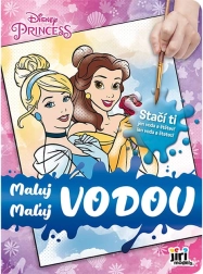 Ausmalbilder „Malen mit Wasser“ – Prinzessinnen