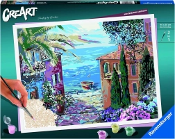 CreArt Premium Serie B: Mittelmeerlandschaft
