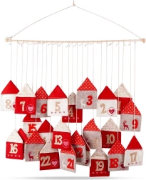 Filz-Wand-Adventskalender 70 × 60 cm