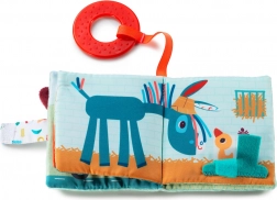 Lilliputiens Textilbuch mit Beißring Bauernhof