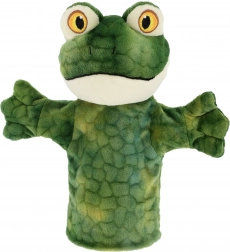 Keel Toys ökologischer Plüsch-Handpuppe Frosch 27 cm