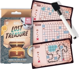 Professor Puzzle Logikspiel Lost Treasure – Rätselset für unterwegs