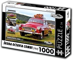 Retro-Auta Puzzle Škoda Octavia Combi (1964) – 1000 Teile