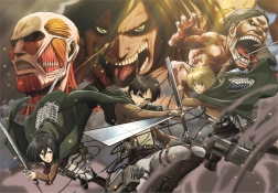 Clementoni Anime-Puzzle Attack on Titan