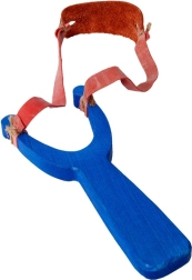 Blaues Holzschleuder