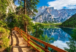 Puzzle 1000 Teile Pragser Wildsee Italien 68 × 47 cm Castorland